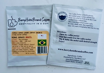 Berry Hotel Brand Brazilian Coffee