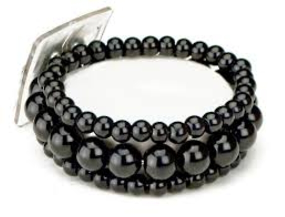 Black corsage bracelet deals