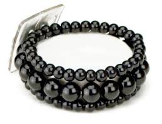 Bubble Bath Corsage Bracelet Black