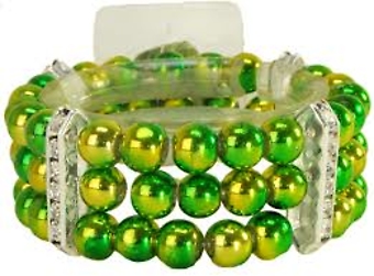 Hi Voltage Green Corsage Bracelet