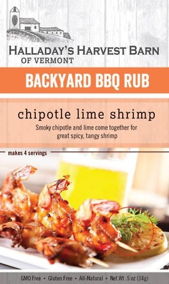 Backyard BBQ Chiplotle Lime Shrimp Rub